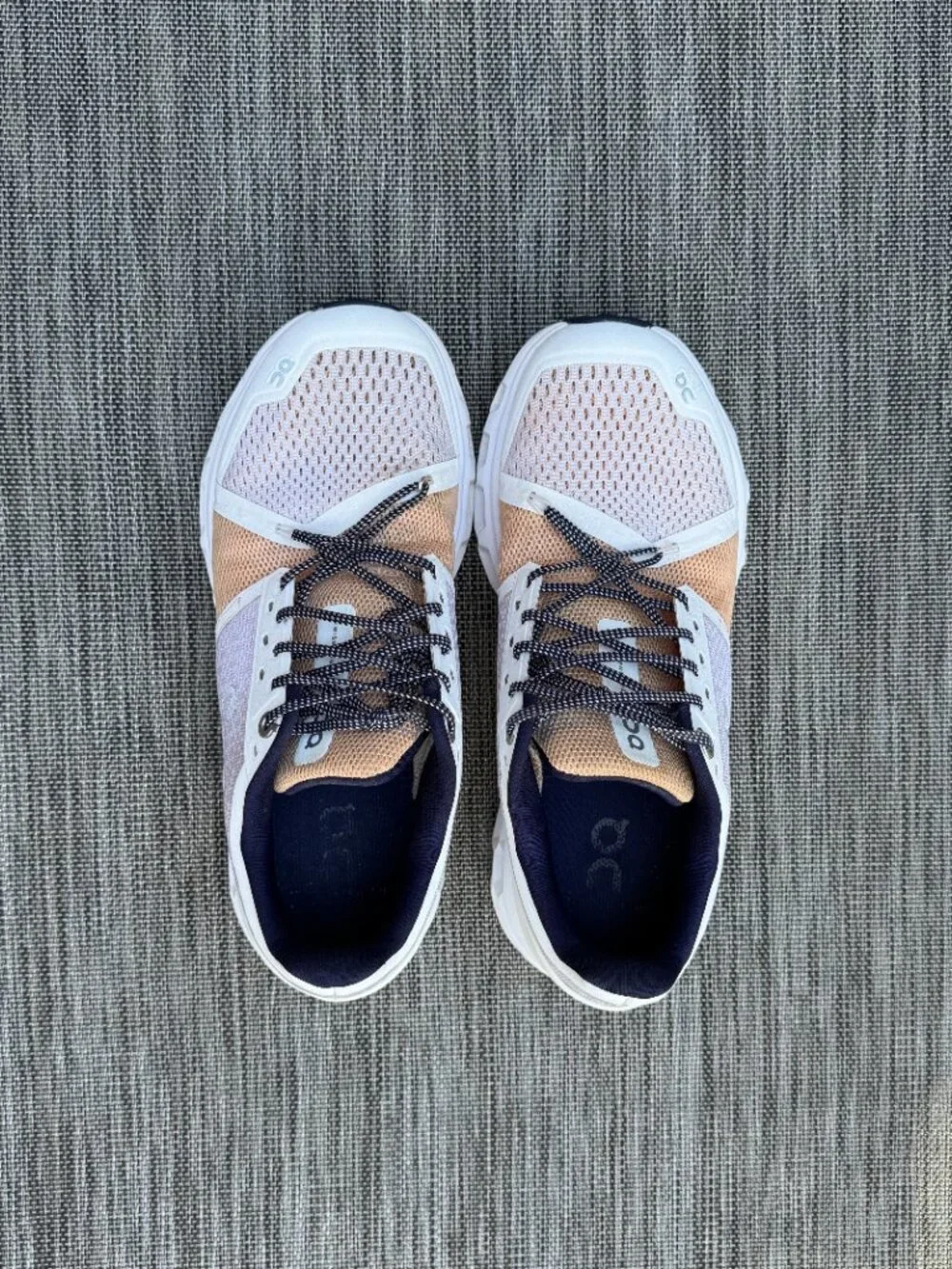 ON Cloud Cloudstratus Running Shoes Womens Sz 8.5 White Almond Model 29.99771 - Picture 5 of 12